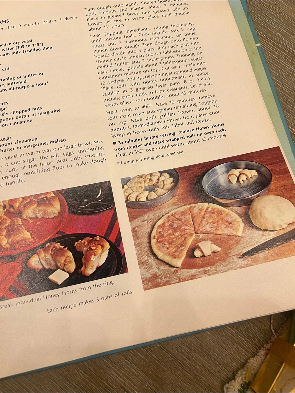 Betty Crocker Do-Ahead Spiral Cover  - Blue & Green Cover. 150 pgs of recipies.